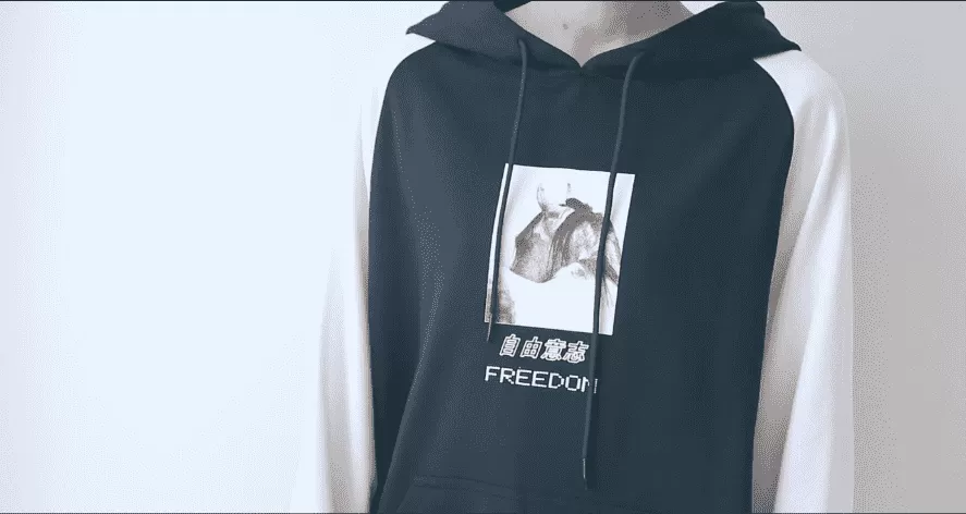 卫衣女产品展示视频